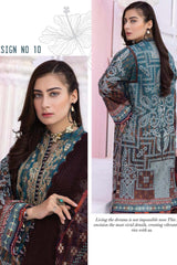 Gull E Gullzar by Zarsha Unstitched 3 Piece Lawn Collection'2022-GLZ-10