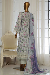 Sada Bahar Stitched 3 Piece Festive Emb Lawn Vol-02 Collection'2025-D-103-Mint