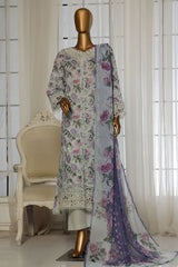 Sada Bahar Stitched 3 Piece Festive Emb Lawn Vol-02 Collection'2025-D-103-Mint