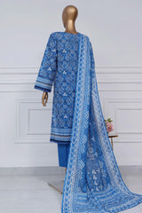 Sada Bahar Stitched 3 Piece Printed Lawn Vol-02 Collection'2025-PR-2769-Blue