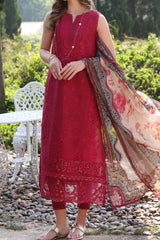 Eid Luxe Printkari By Noor Saadia Asad Unstitched 3 Piece Emb Lawn Collection'2024-D-11