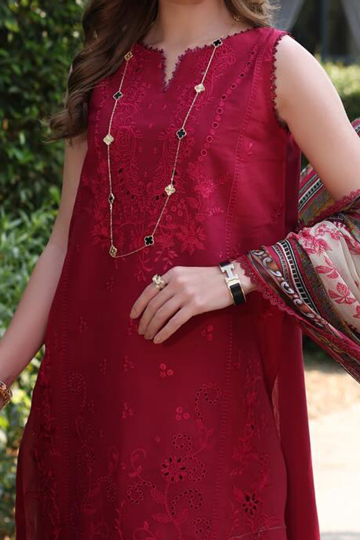 Eid Luxe Printkari By Noor Saadia Asad Unstitched 3 Piece Emb Lawn Collection'2024-D-11