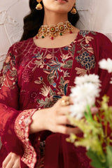 Rangoon By Ramsha Unstitched 3 Piece Luxury Emb Chiffon Vol-12 Collection'2024-D-1205