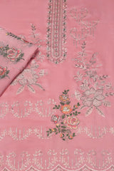 Millat Arts by Shomi Unstitched 3 Piece Emb Viscose Vol-03 Collection'2023-D-1812-Pink