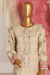 Sada Bahar Stitched 3 Piece Emb Summer Lawn Collection'2024-D-2122-Skin