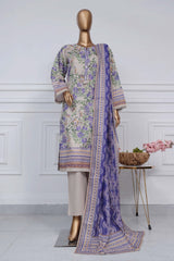 Sada Bahar Stitched 3 Piece Printed Lawn Vol-02 Collection'2025-PR-9477-Skin