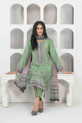 Namah by Tawakkal Unstitched 3 Piece Emb Digital Print Staple Linen Collection'2022-N-8006