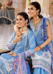 Noor by Sadia Asad Unstitched Eid Laserkari Lawn Collection'2022-D-10