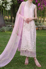 Noor By Saadia Asad Unstitched 3 Piece Luxury Chikankari Lawn'2024-D-11-A