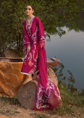 Tasawar By Crimson Unstitched 3 Piece Luxury Lawn Collection'2025-D-03-A-Mirror Garden