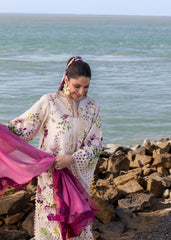 Flow by Crimson Unstitched 3 Piece Lawn Collection'2025-D4 A