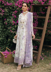 Tasawar By Crimson Unstitched 3 Piece Luxury Lawn Collection'2025-D-05-B-Lavender Fall