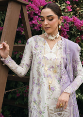 Tasawar By Crimson Unstitched 3 Piece Luxury Lawn Collection'2025-D-05-B-Lavender Fall