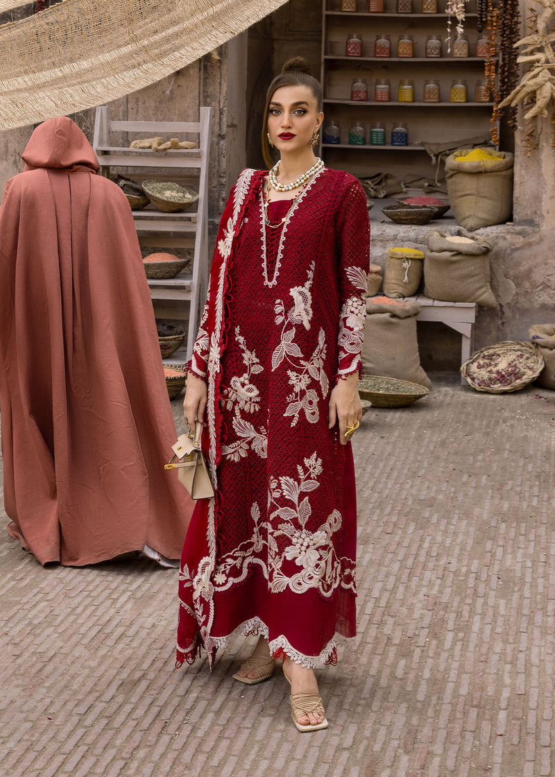 Tasawar By Crimson Unstitched 3 Piece Luxury Lawn Collection'2025-D-06-A-One True Love