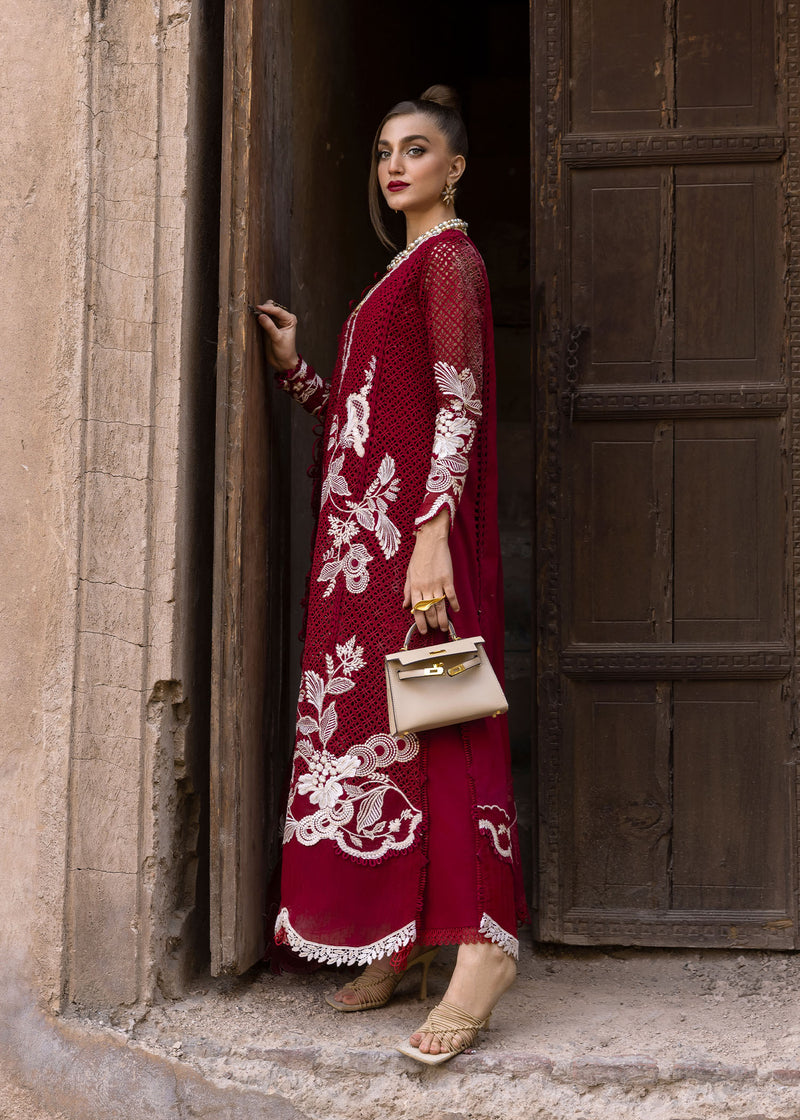 Tasawar By Crimson Unstitched 3 Piece Luxury Lawn Collection'2025-D-06-A-One True Love