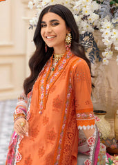Noor by Sadia Asad Unstitched Eid Laserkari Lawn Collection'2022-D-08