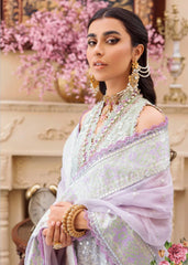 Noor by Sadia Asad Unstitched Eid Laserkari Lawn Collection'2022-D-09