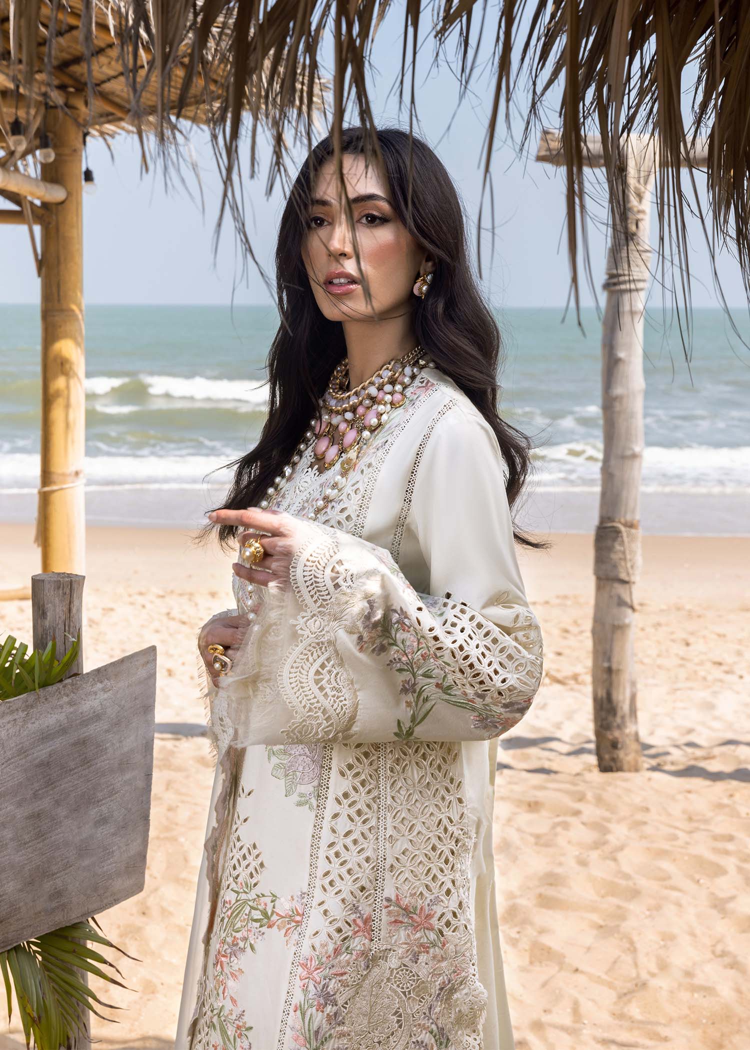 Saira Shakira Unstitched 3 Piece Luxury Lawn Collection'2025-DAHLIA-A