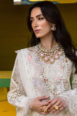 Saira Shakira Unstitched 3 Piece Luxury Lawn Collection'2025-DAHLIA-A
