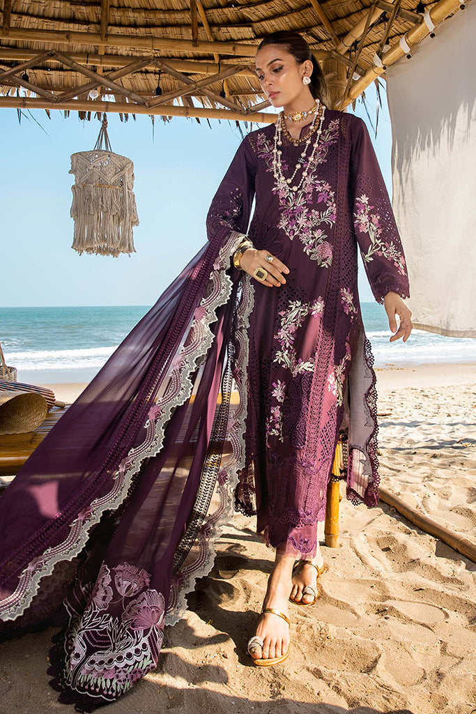 Saira Shakira Unstitched 3 Piece Luxury Lawn Collection'2025-DAHLIA-B