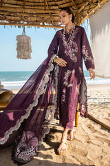 Saira Shakira Unstitched 3 Piece Luxury Lawn Collection'2025-DAHLIA-B