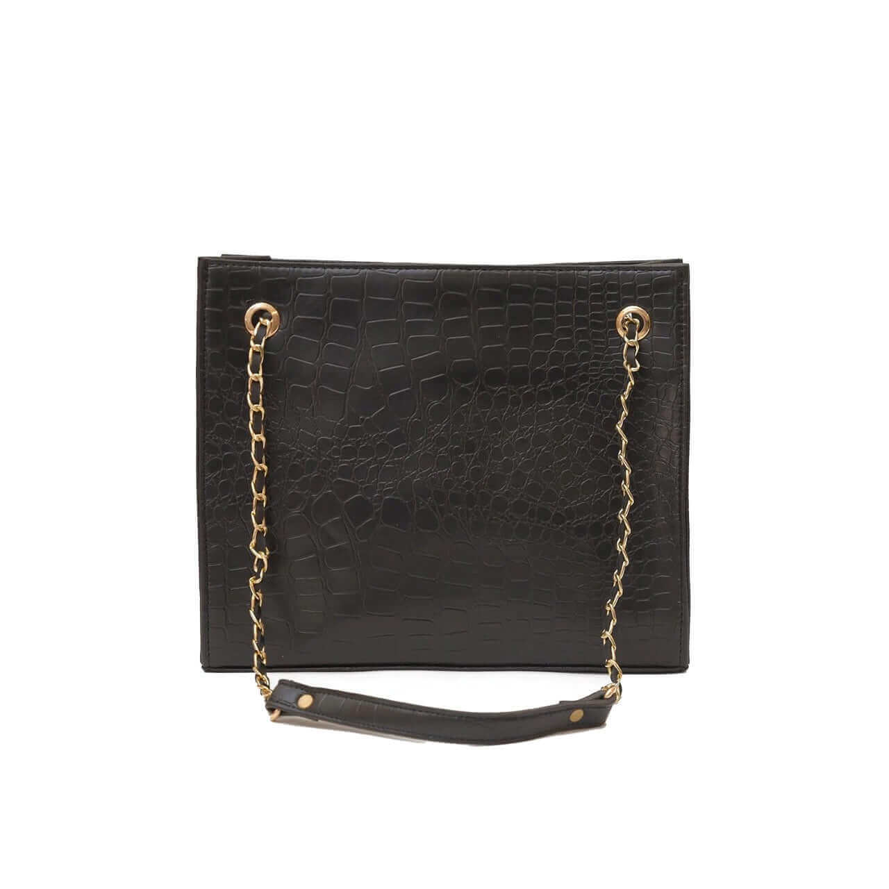 CROCODILE TOTE BLACK - LEFTOVER - Bag X