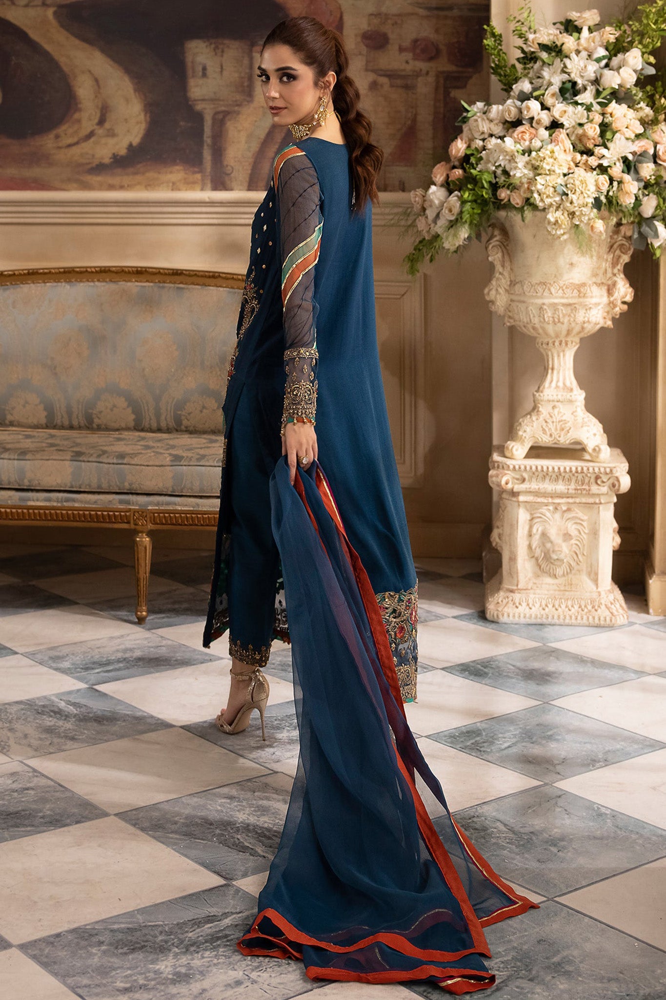 Dastan E Jashan By Charizma Unstitched 3 Piece Premium Chiffon Limited Edition Vol-02 Collection'2024-DJW4-09