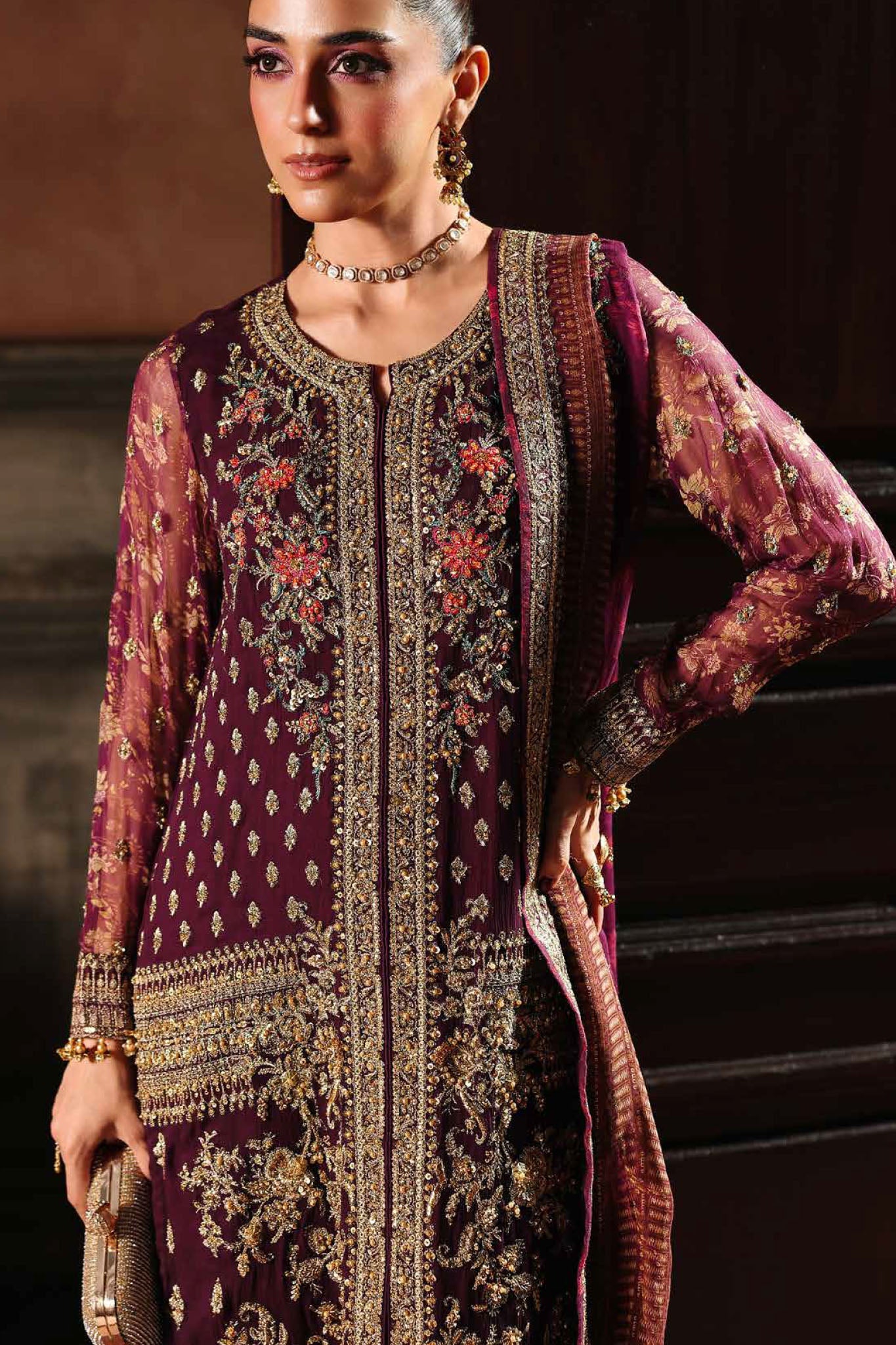 Dastan E Jashan By Charizma Unstitched 3 Piece Chiffon Limited Edition Vol-01 Collection'2025-DJW5-07