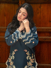 Tng By Md Stitched Collection-Neel Kamal (Navy Blue)