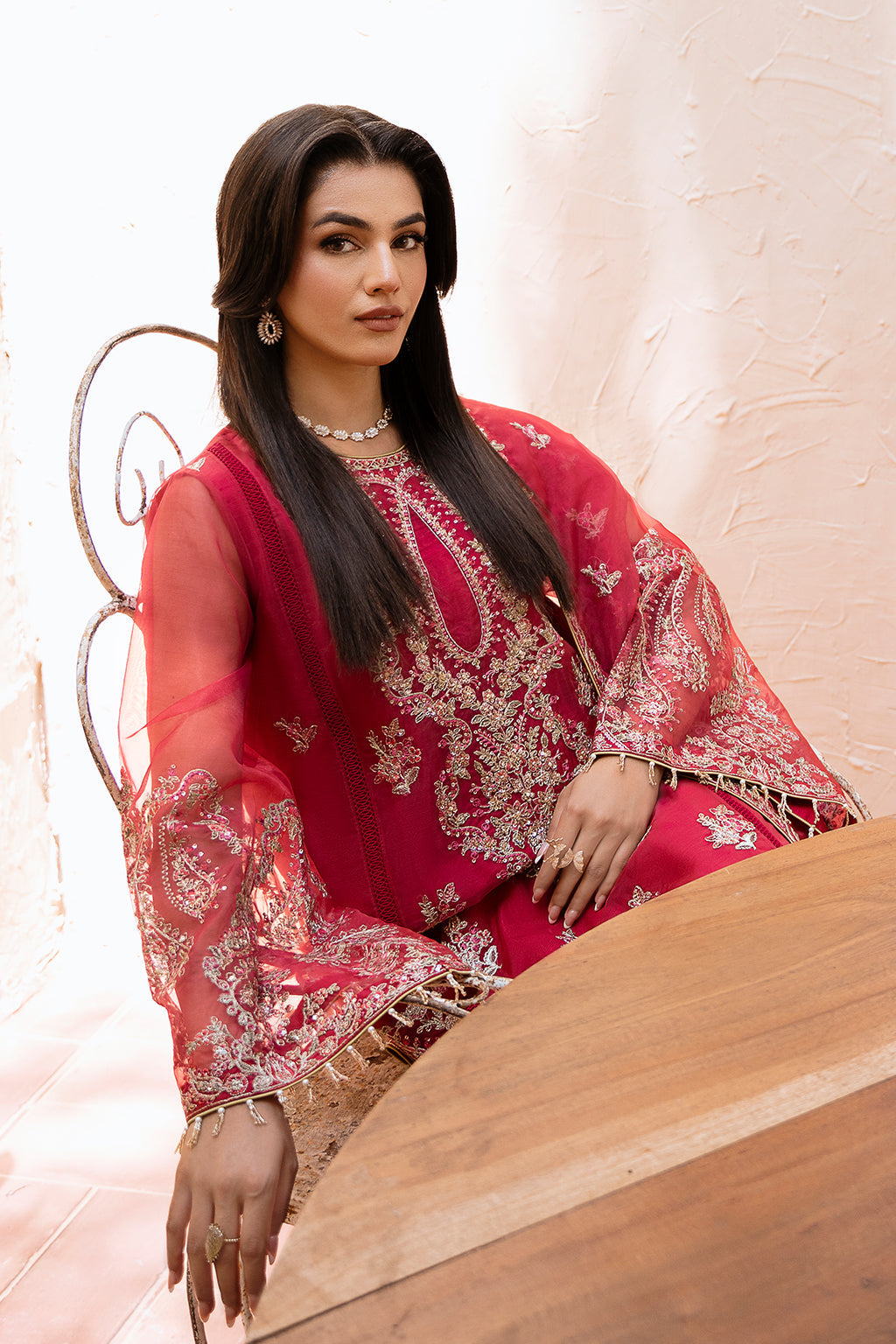 Zarposh Unstitched 3 Piece Formals Collection-Gulab