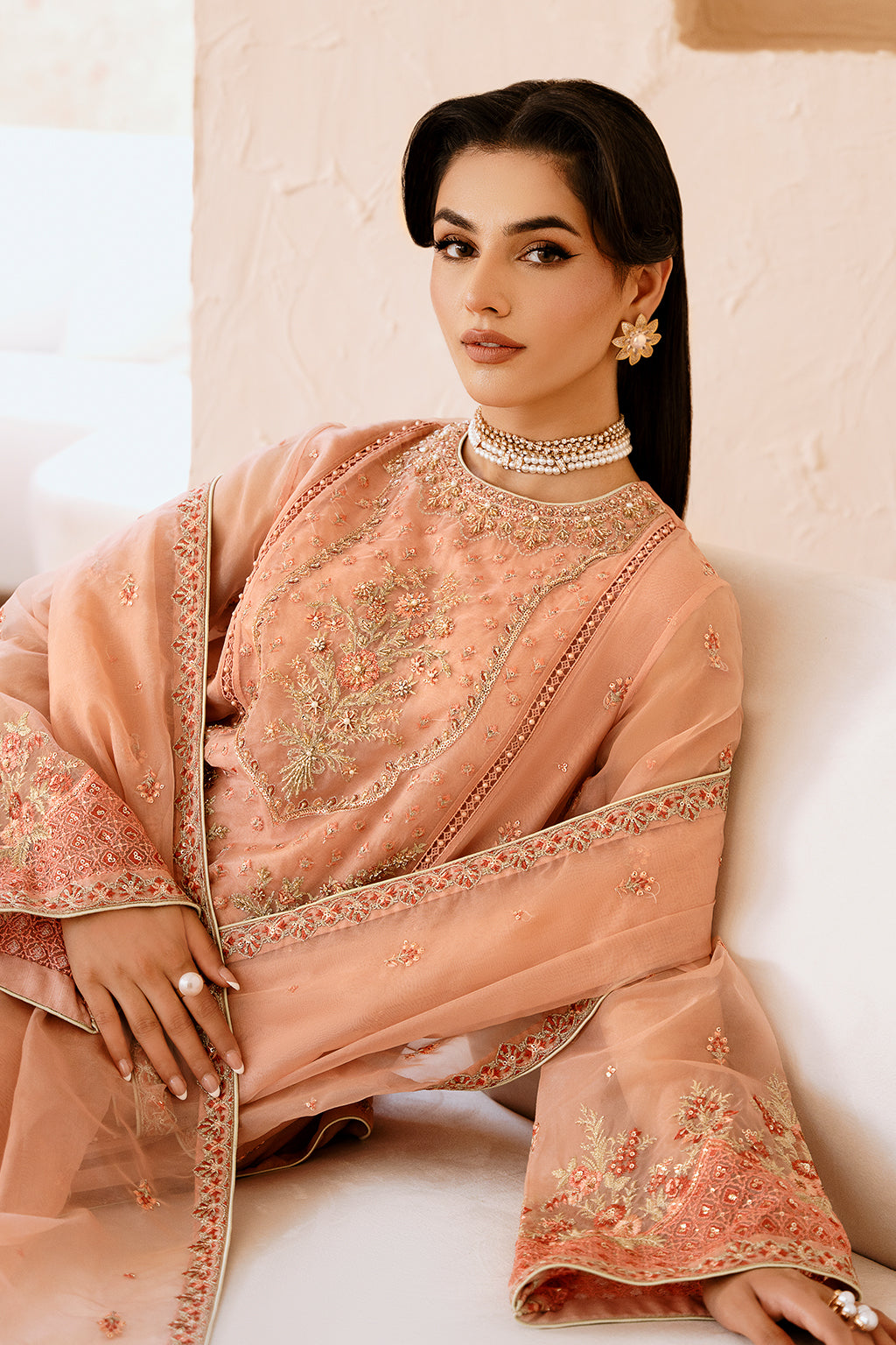 Zarposh Unstitched 3 Piece Formals Collection-Aria