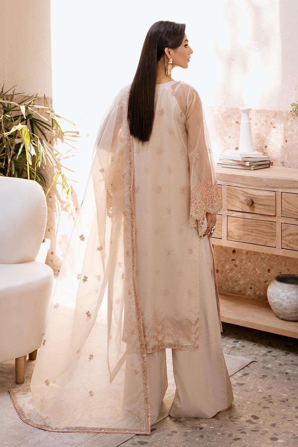 Zarposh Unstitched 3 Piece Formals Collection-Siara