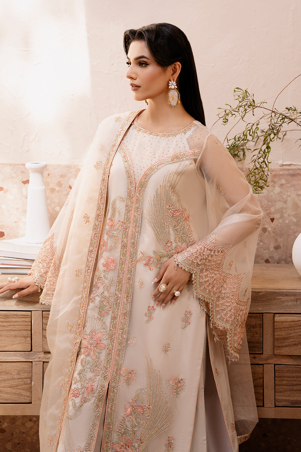 Zarposh Unstitched 3 Piece Formals Collection-Siara