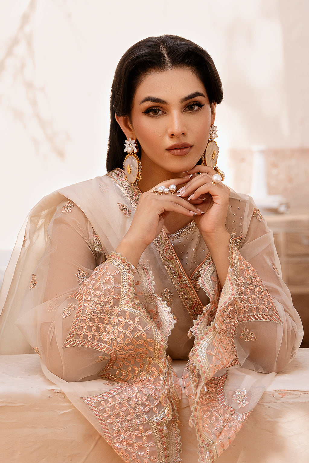 Zarposh Unstitched 3 Piece Formals Collection-Siara