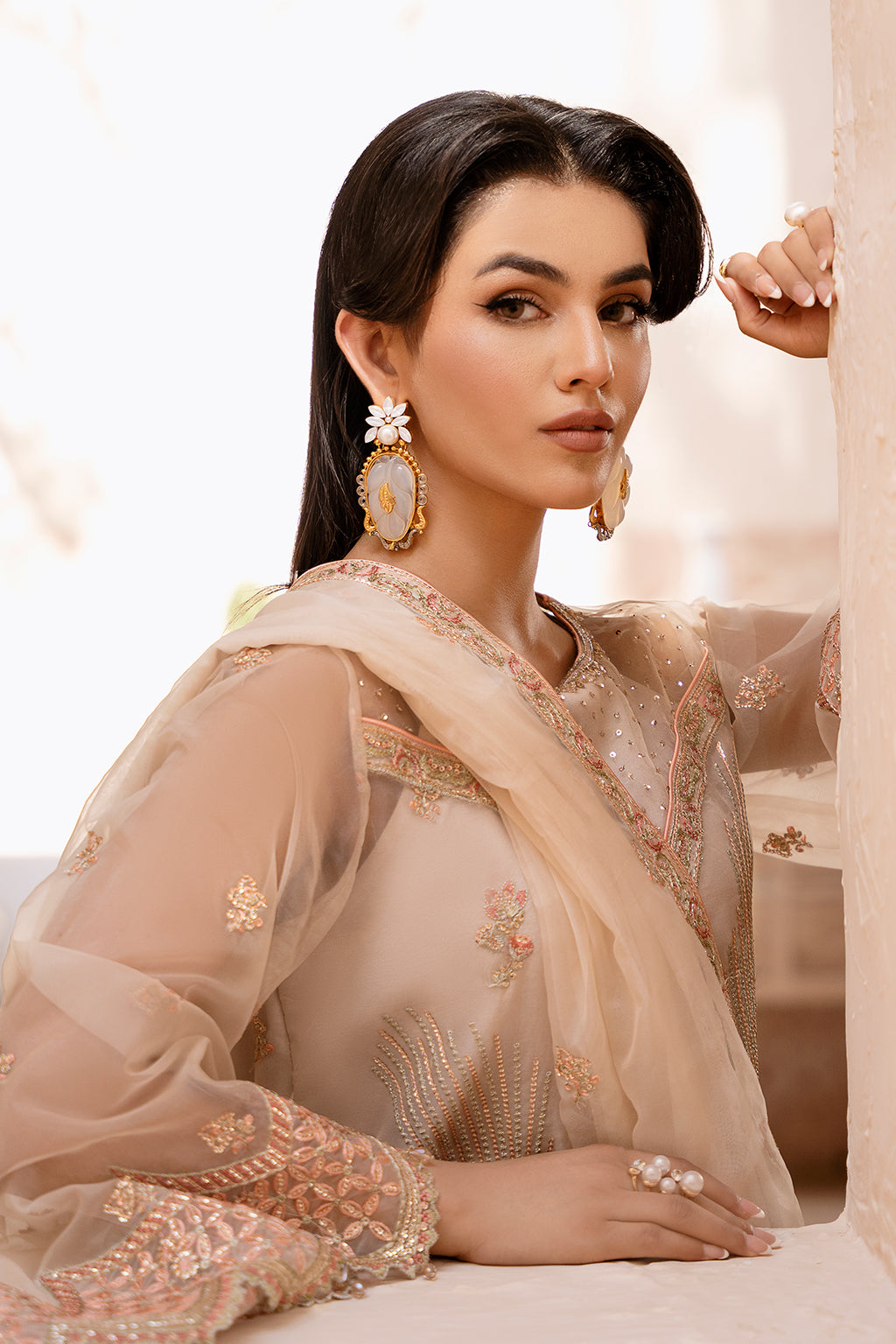 Zarposh Unstitched 3 Piece Formals Collection-Siara