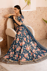 Zarposh Unstitched 3 Piece Formals Collection-Charmeuse