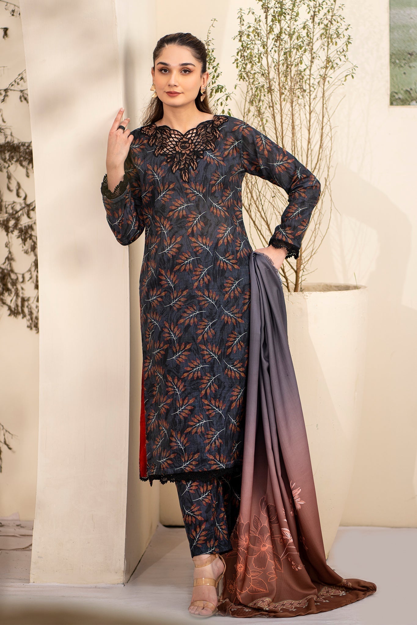 Winter Basics by Panache Apparel Stitched Collection-Dusk