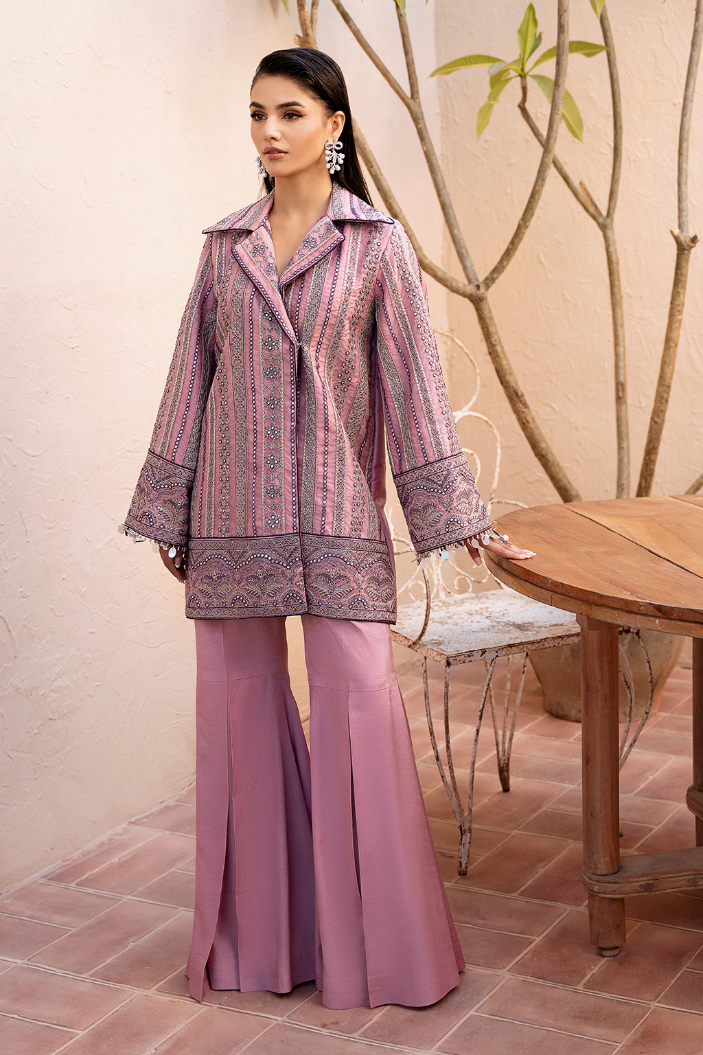 Zarposh Unstitched 2 Piece Formals Collection-Blume