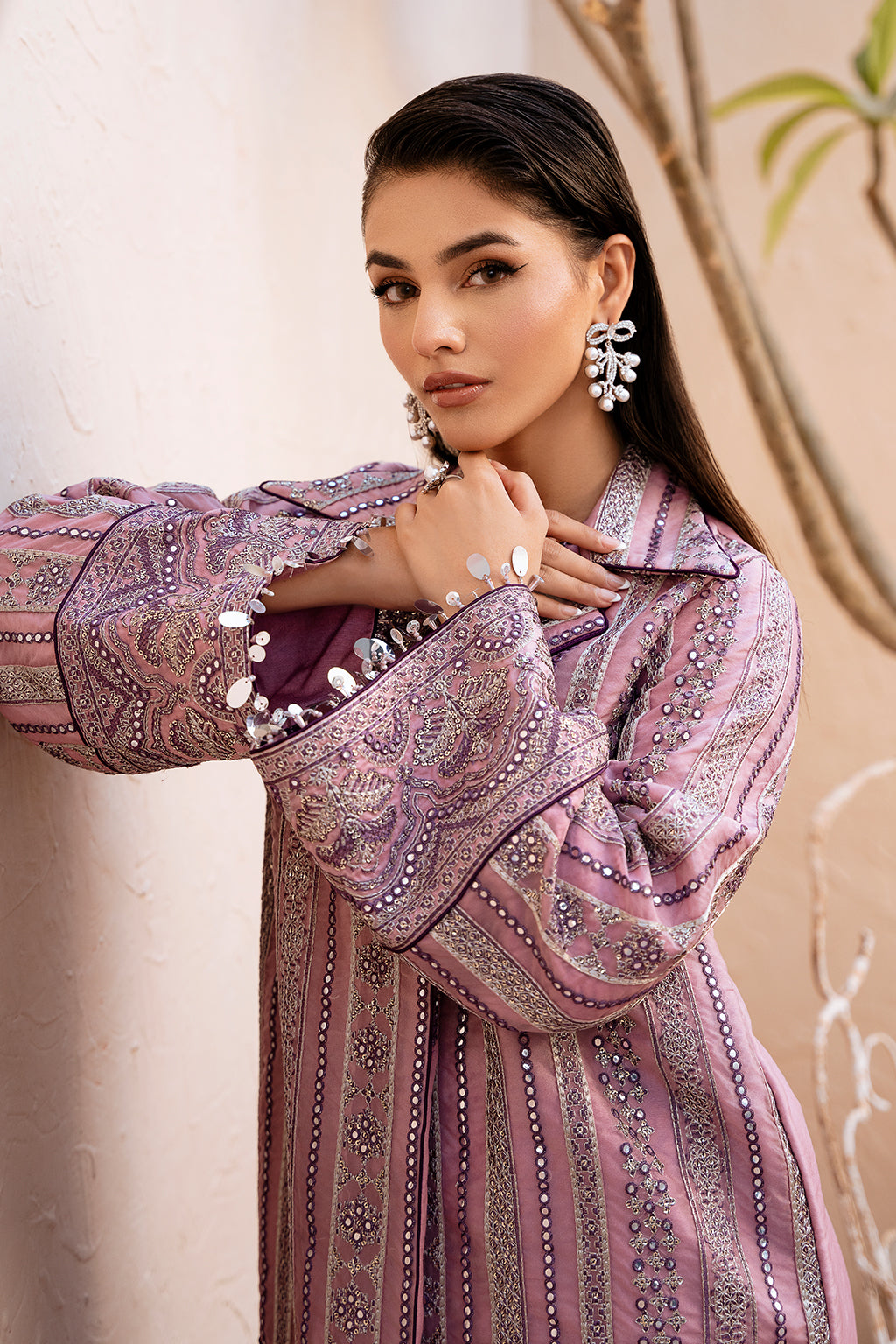 Zarposh Unstitched 2 Piece Formals Collection-Blume