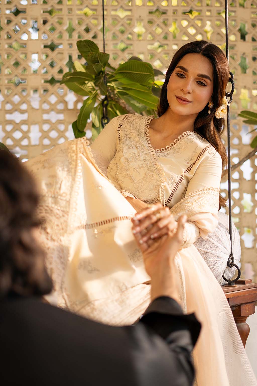 Zarposh Unstitched 3 Piece Lawn Collection-Mehmal