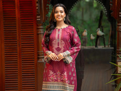 Tng By Md Stitched Collection-Zareen | 2 Piece |Printed | Maroon