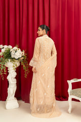 Manahils Stitched Formals K-113-Peach
