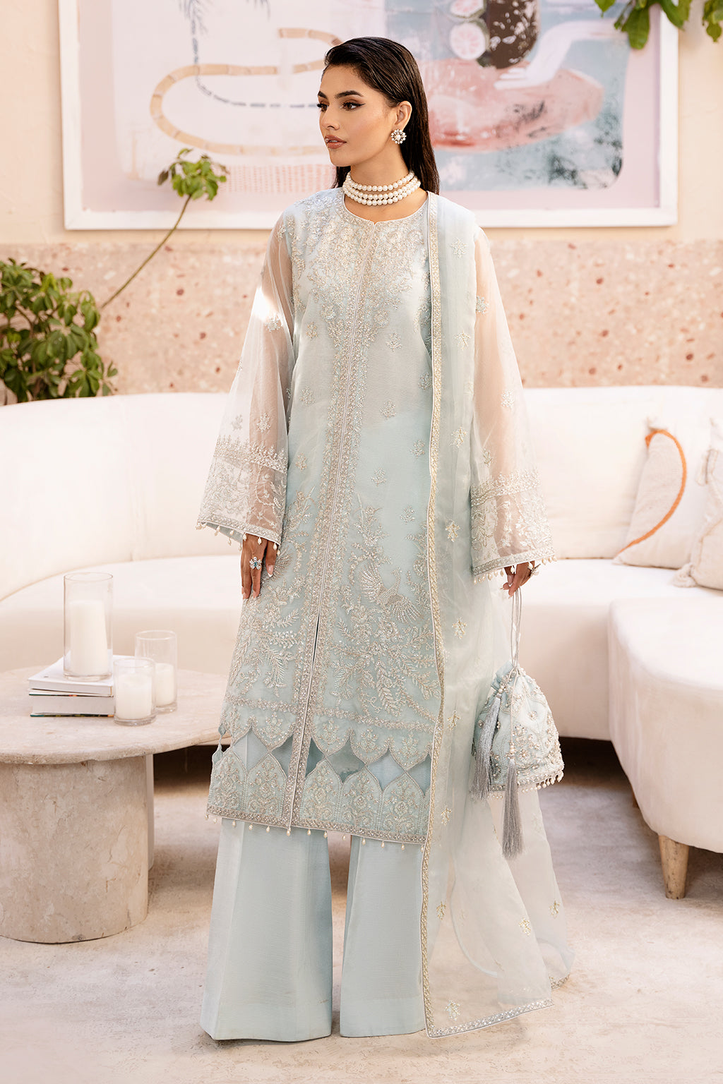 Zarposh Unstitched 3 Piece Formals Collection-Aysel