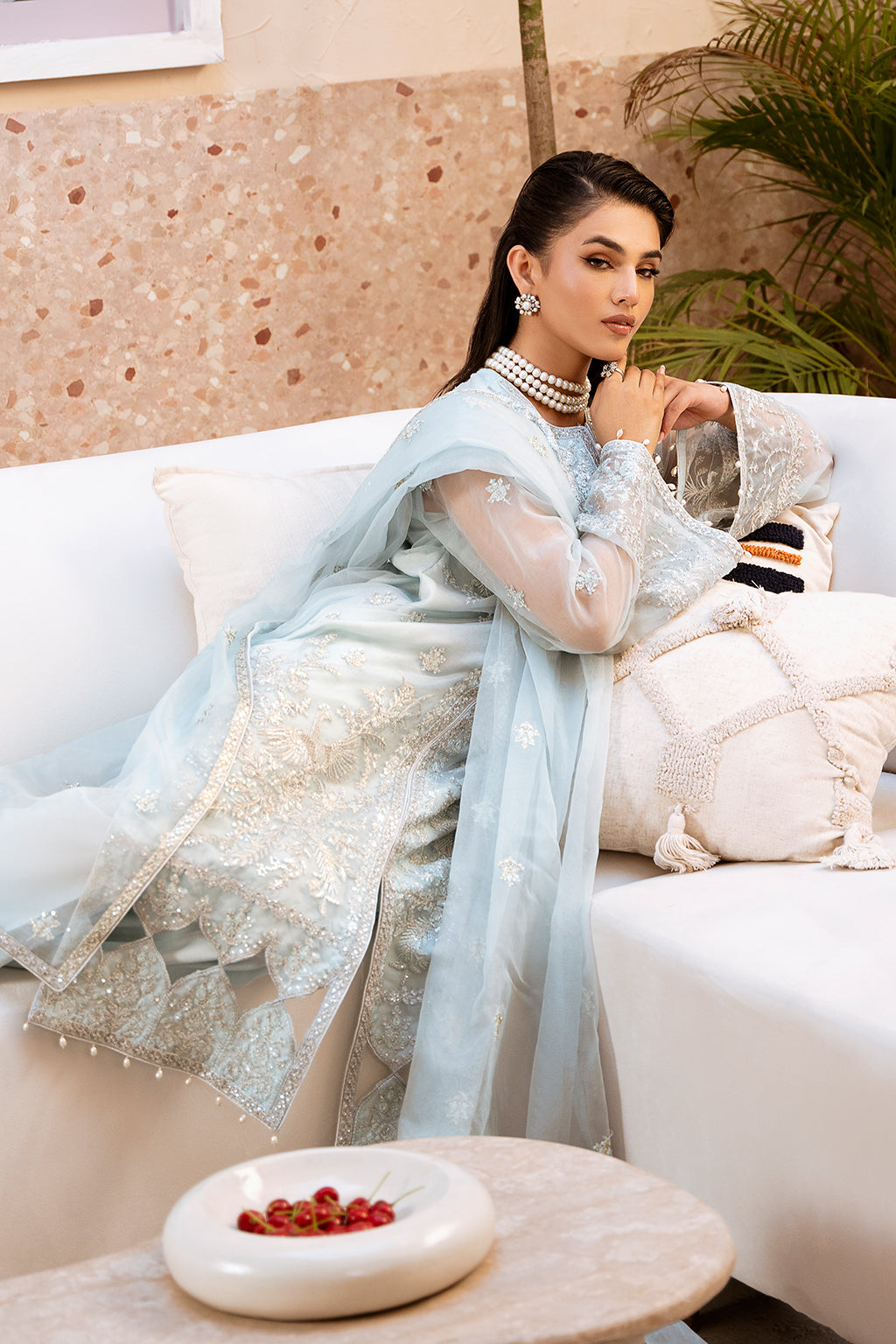 Zarposh Unstitched 3 Piece Formals Collection-Aysel