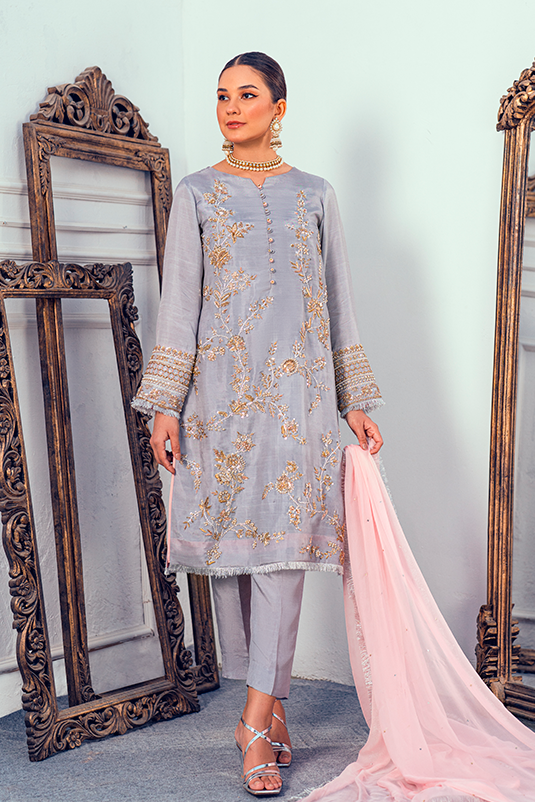 Andaaz By Zaaviay Stitched Elhaan (Three Piece)