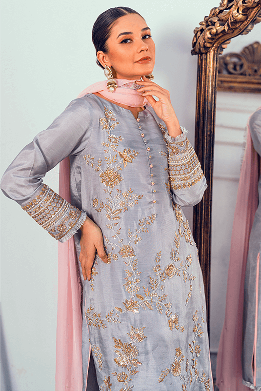 Andaaz By Zaaviay Stitched Elhaan (Three Piece)