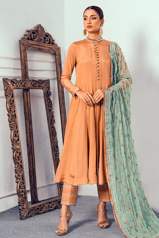 Andaaz By Zaaviay Stitched Seyyal (Three Piece)