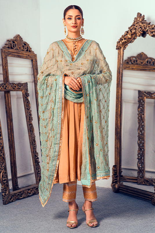 Andaaz By Zaaviay Stitched Seyyal (Three Piece)