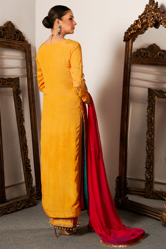 Andaaz By Zaaviay Stitched Marjan (Three Piece)