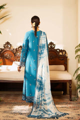 Zarposh Unstitched 3 Piece Lawn Collection-Azal